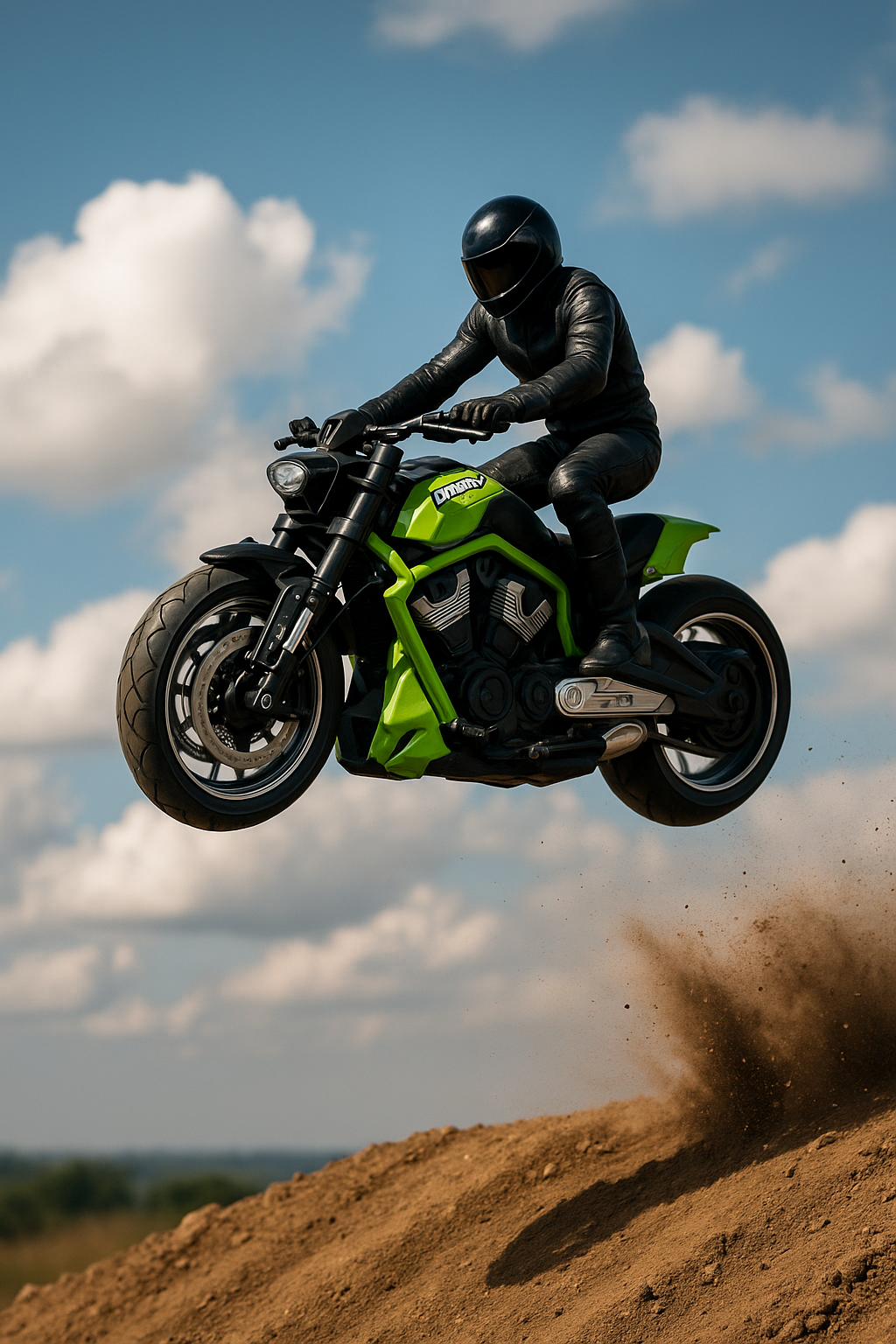 Fjernstyret Devil Bike - hopper