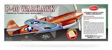 Guillows 405LC - Curtis P-40 Warhawk Laser-Cut Guillow