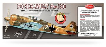 Guillows 406LC - Focke Wulf FW190 Laser-Cut Guillow