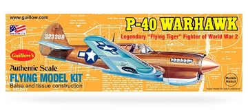 Guillows 501 - Curtiss P-40 Warhawk model kit