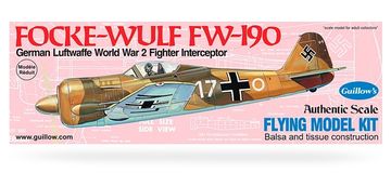 Guillows GU0502 - Focke-Wulf FW190 Model kit