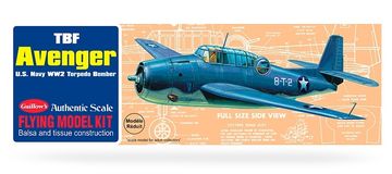 Guillows 509 - Grumman TBF Avenger model kit