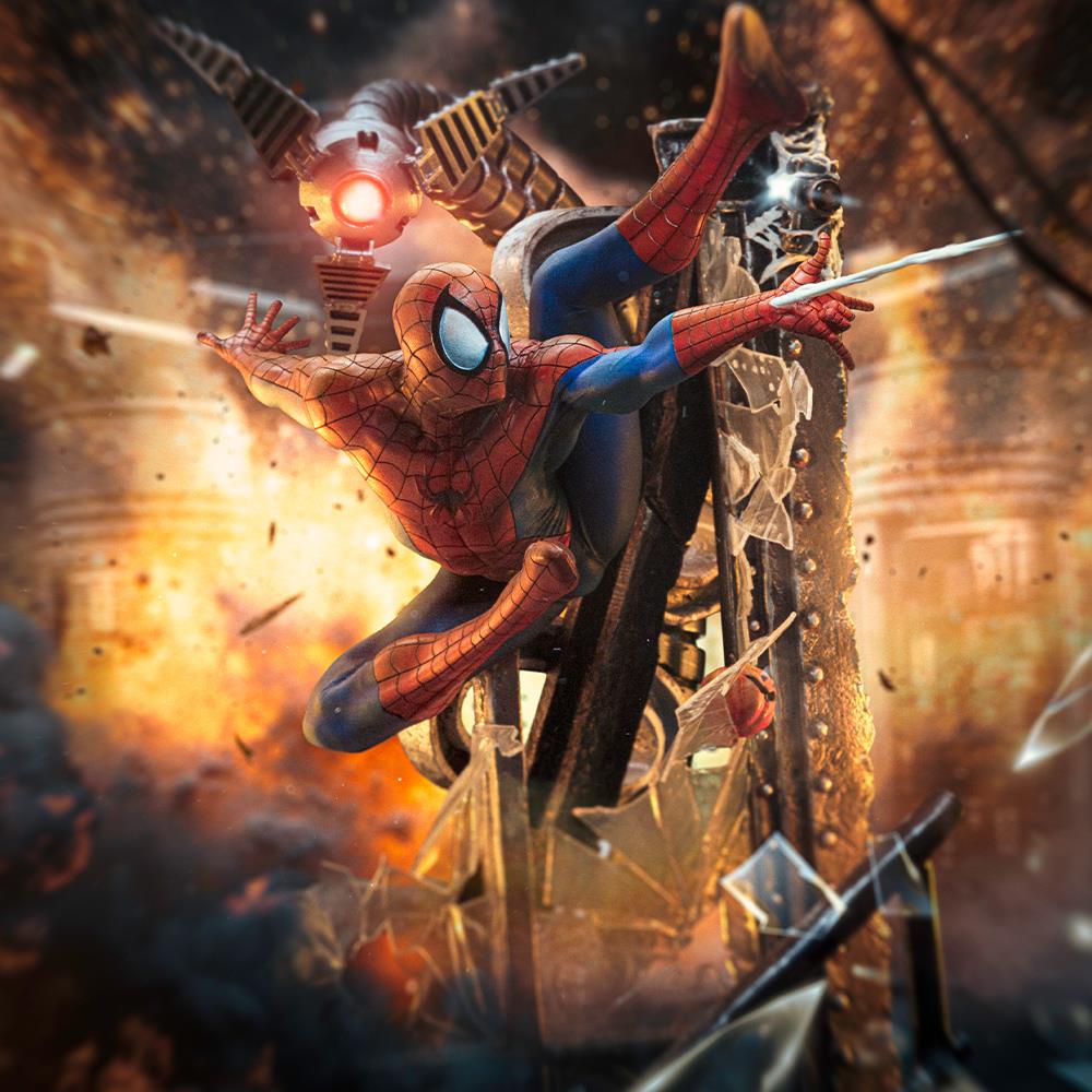 Iron Studios Marvel Comic - Spider-Man (10th Anniversary) Art Scale 1/10