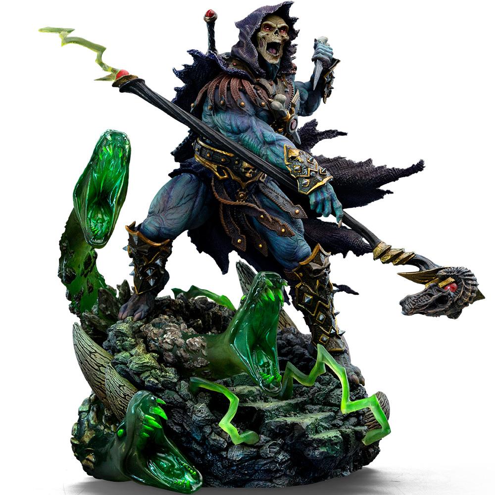 Iron Studios Masters Of The Univers - Skeletor Unleashed Deluxe Art Scale 1/10 Statue