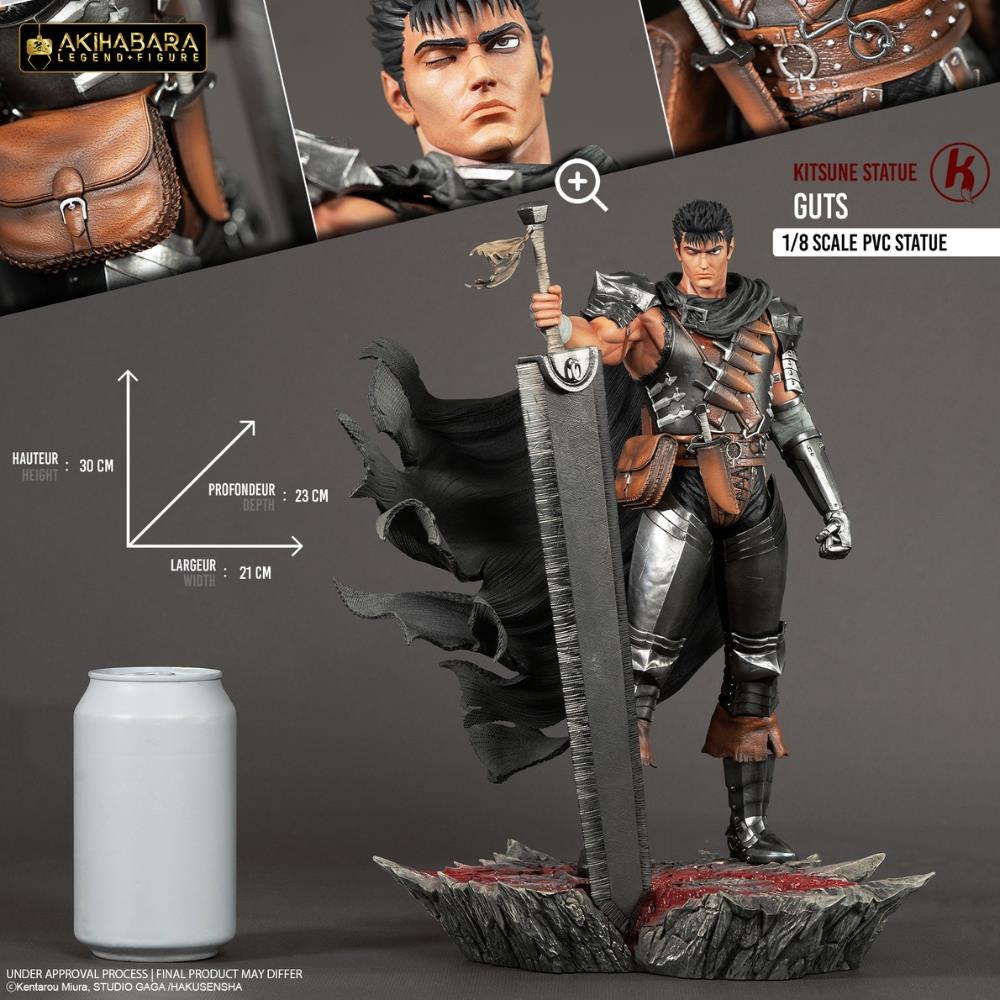 Berserk: Akihabara Legend- Guts 1/8 Scale PVC Figure