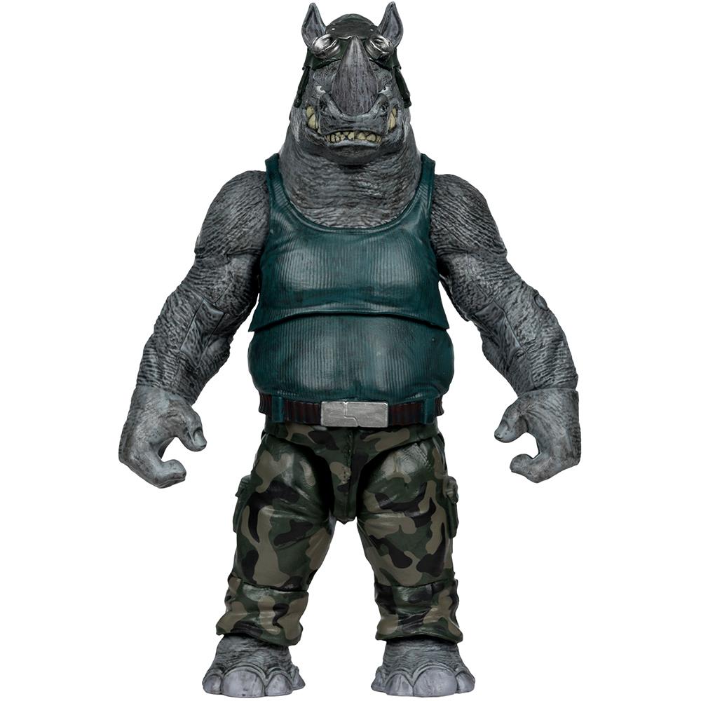 Teenage Mutant Ninja Turtles (P. Punchers) Rocksteady 5in Action Figure with Comic McFarlane Toys