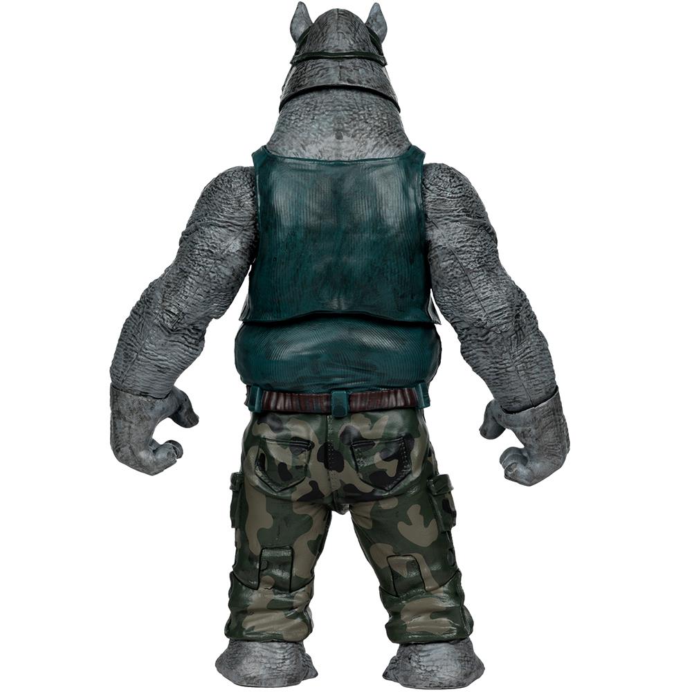Teenage Mutant Ninja Turtles (P. Punchers) Rocksteady 5in Action Figure with Comic McFarlane Toys