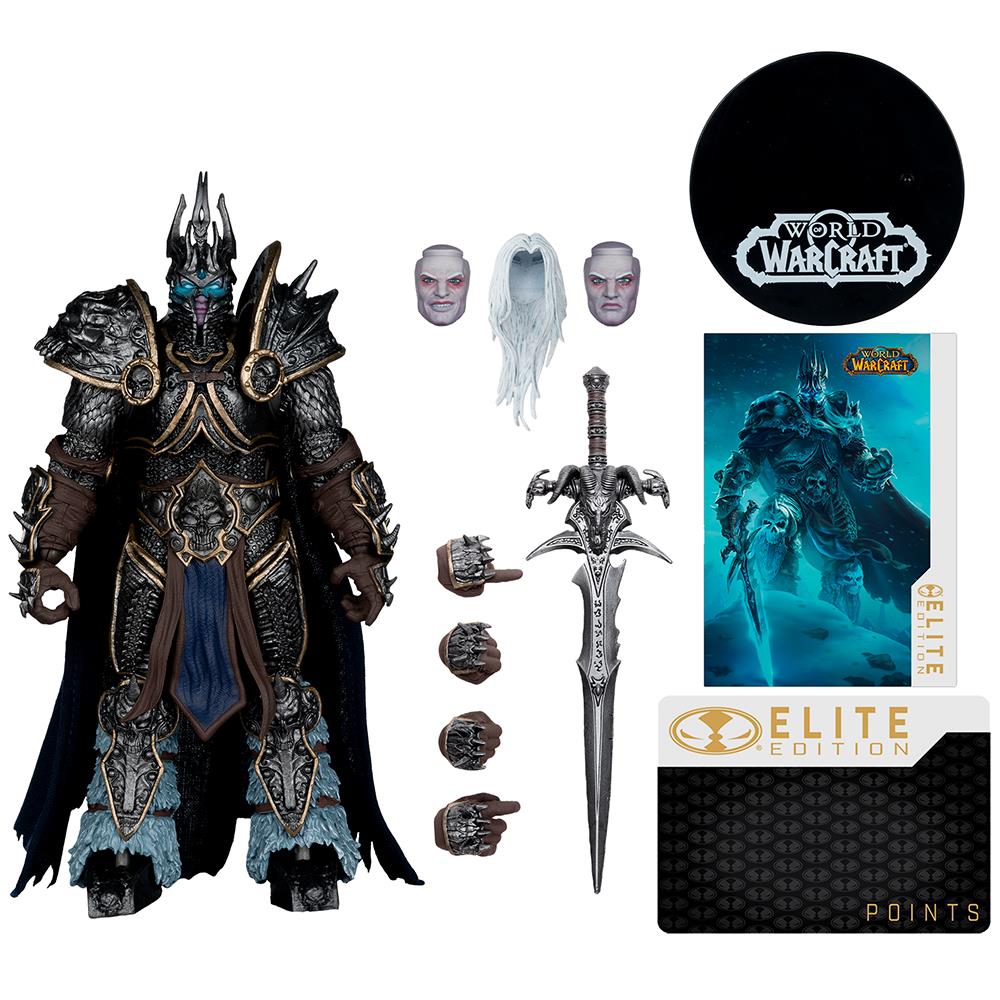 World of Warcraft The Lich King 7in Deluxe Action Figure McFarlane Elite Edition #9