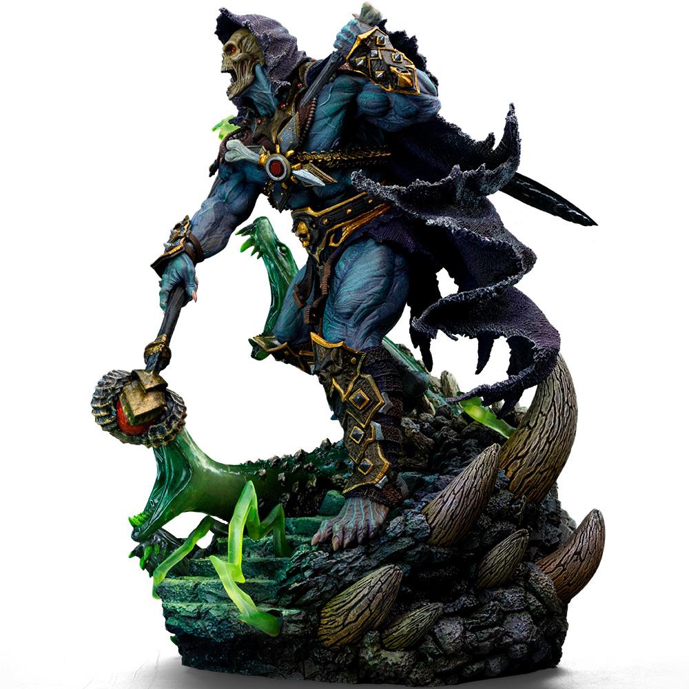 Iron Studios Masters Of The Univers - Skeletor Unleashed Deluxe Art Scale 1/10 Statue