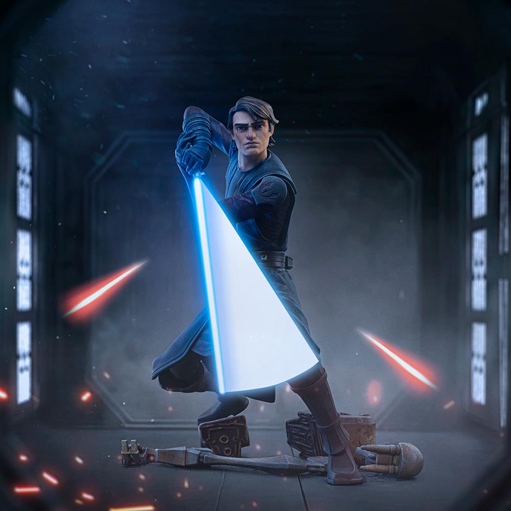Iron Studios Star Wars: Clone Wars - Anakin Skywalker Art Scale 1/10