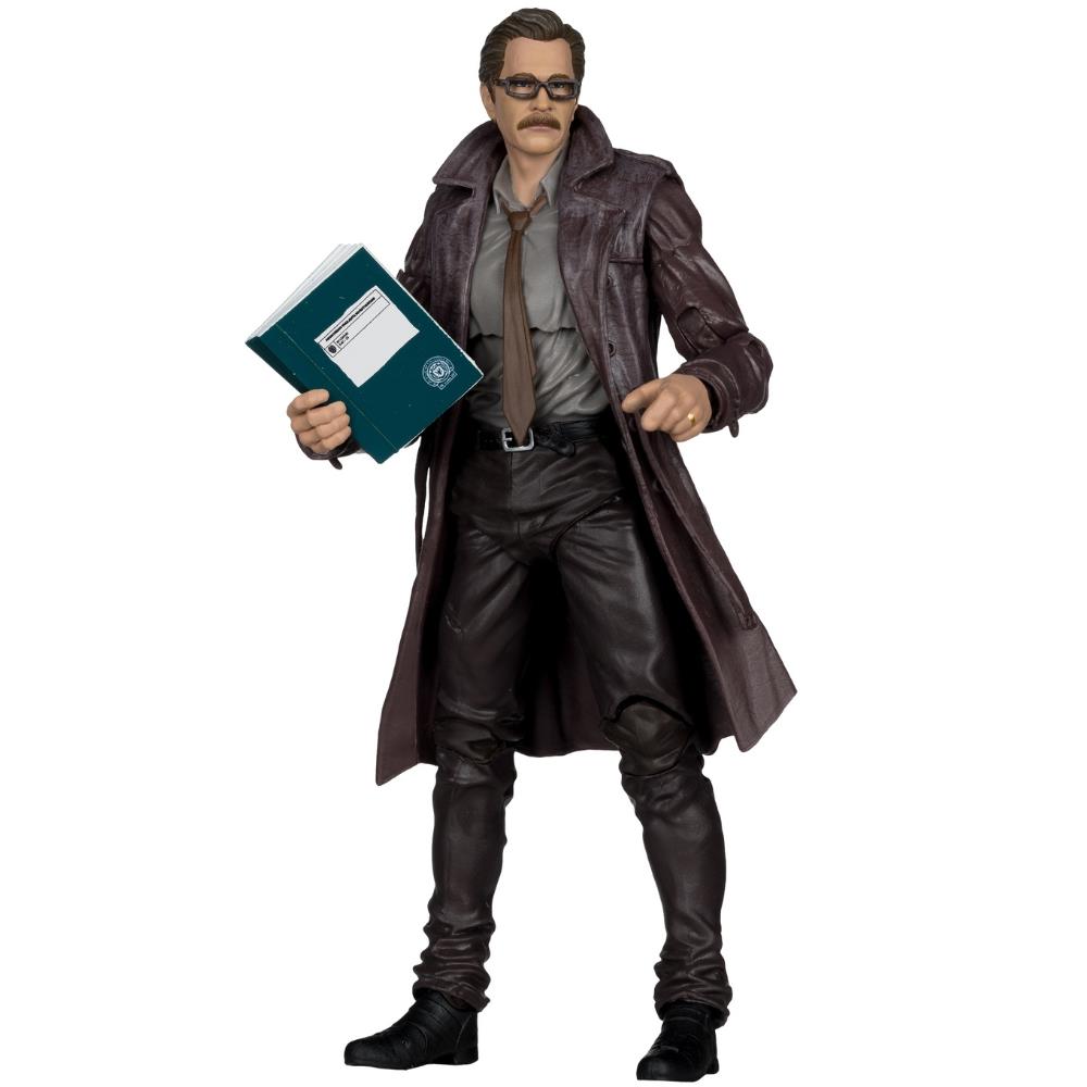 DC Multiverse Commissioner Gordon (The Dark Knight) 7" Action Figure Deluxe Theatrical Edition McFarlane Toys