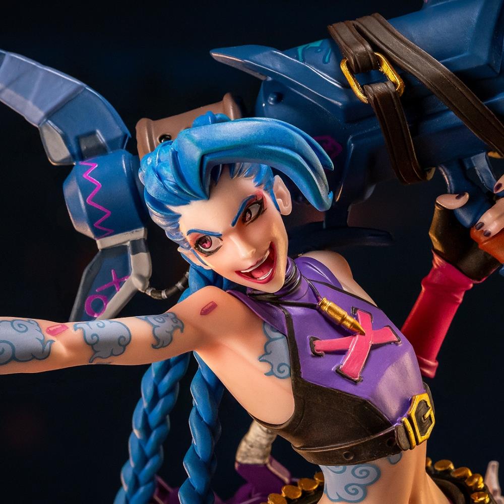PureArts 2XKO : Jinx & Warwick 1/10 Scale Diorama