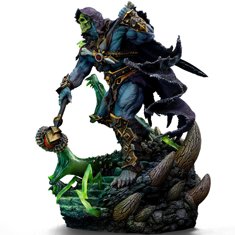 Iron Studios Masters Of The Univers - Skeletor Unleashed Deluxe Art Scale 1/10 Statue