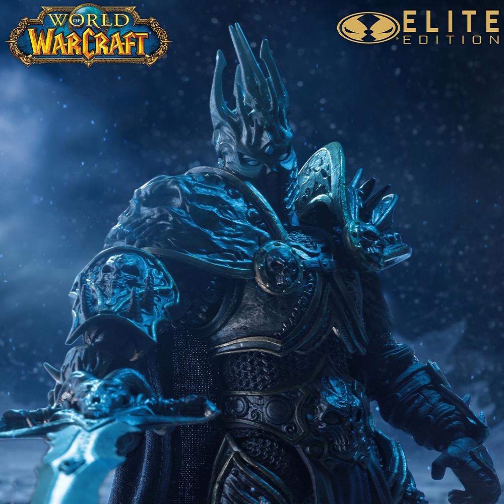 World of Warcraft The Lich King 7in Deluxe Action Figure McFarlane Elite Edition #9