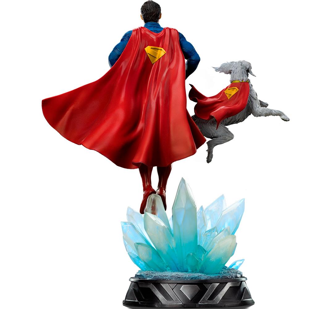 Superman Legacy Superman & Krypto Art Scale 1/10