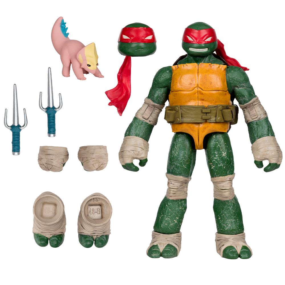 Teenage Mutant Ninja Turtles (P. Punchers) Raphael 5in Action Figure with Comic McFarlane Toys