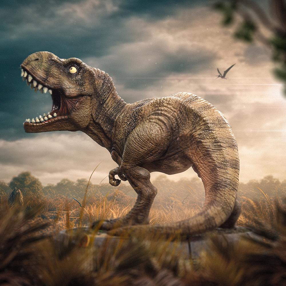 Iron Studios JURASSIC PARK - T-Rex Regular MiniCo Figure