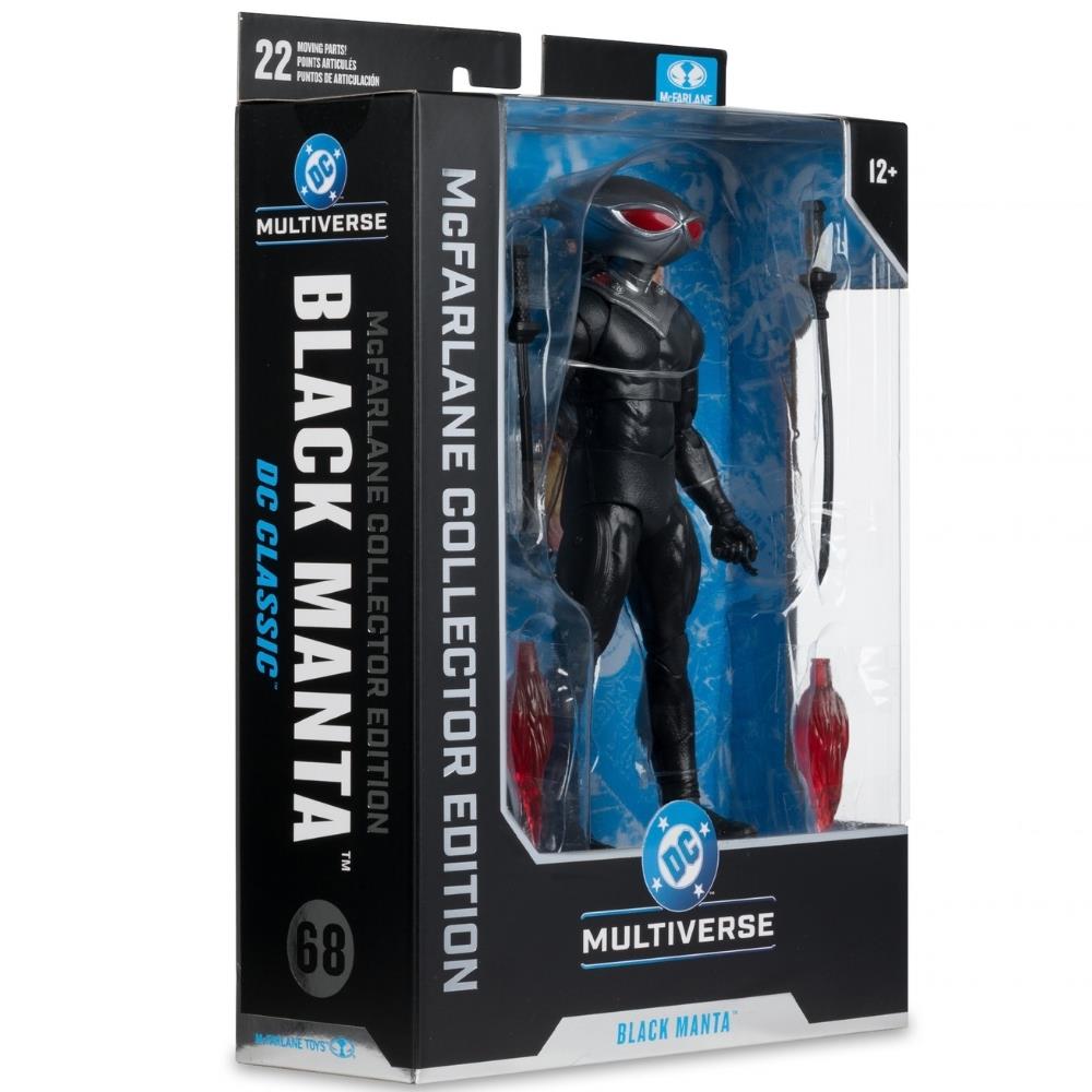DC Multiverse Black Manta (DC Classic) 7in Deluxe Action Figure McFarlane Collector Edition #68