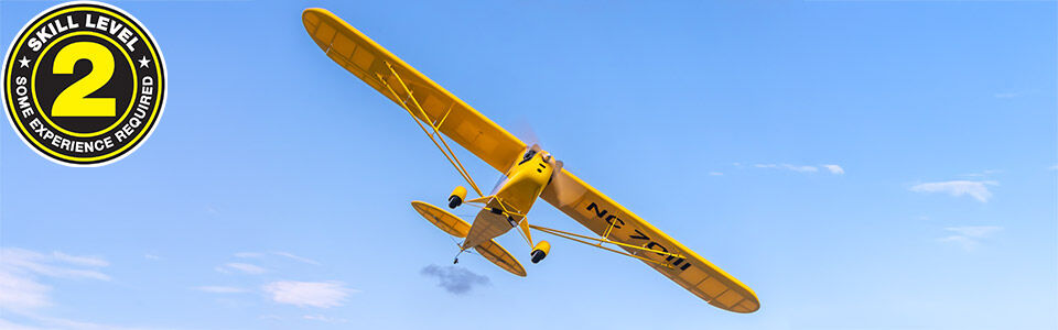 J-3 Cub 10cc 85" PNP with Receiver and Battery