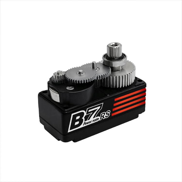 POWER HD HD-B7RS-R - Power HD B7RS Red Brushless Low Profile MG SSR Prog 13kg/0.055s
