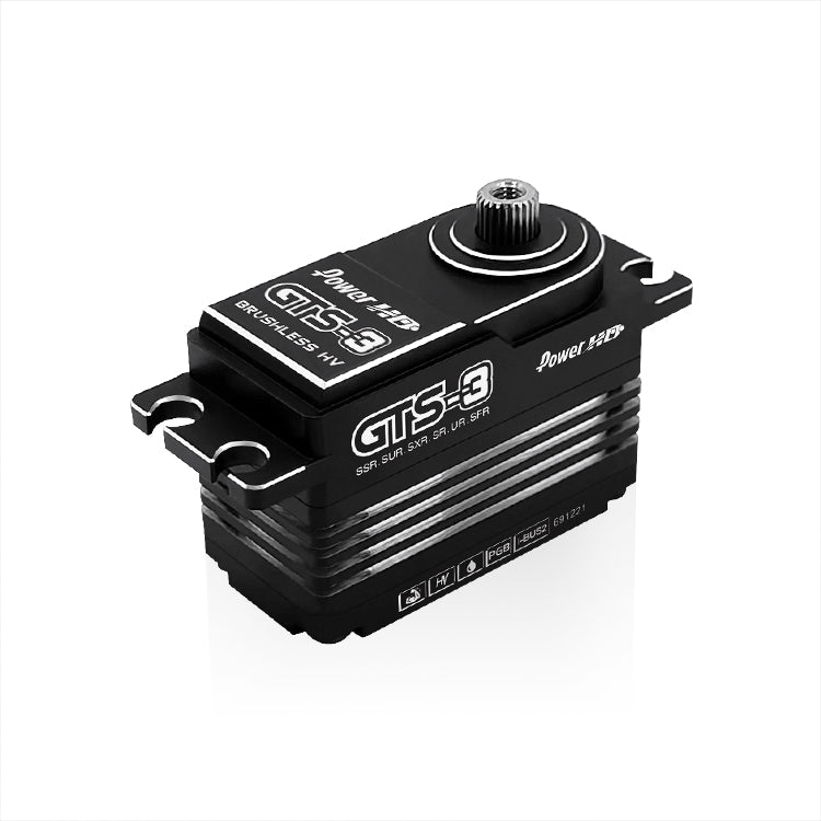 POWER HD HD-GTS-3 - Power HD GTS 3 Low Profile HV MG Brushless alu case 30kg/0.055s