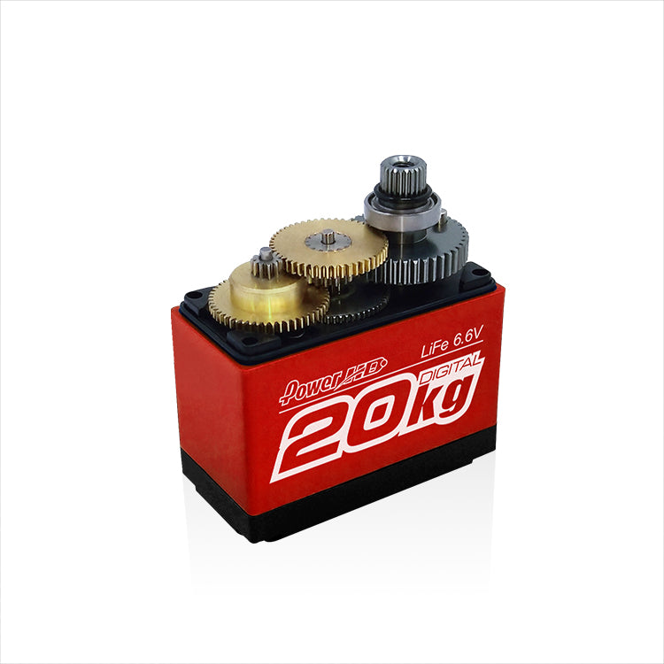 POWER HD HD-LF-20MG - Servo HD LF-20MG MG Digital 20.0kg/0.16sec dble BB Alu Case Met.Gear