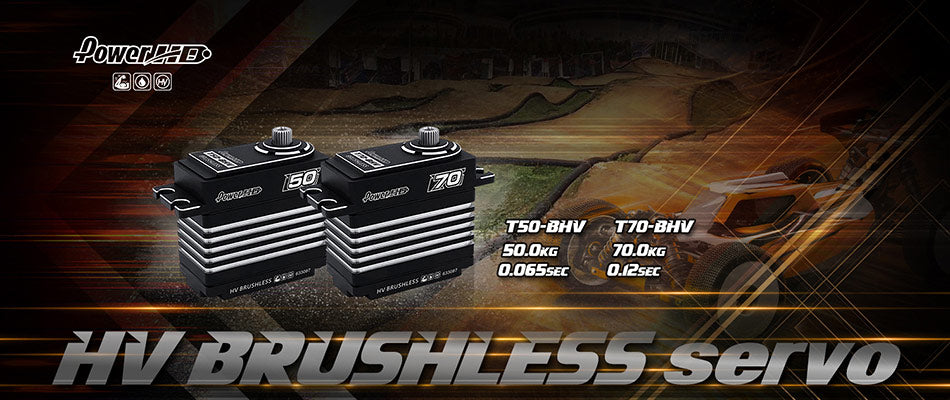 POWER HD HD-T50-BHV - Power HD T50 HV MG Brushless alu case 50kg/0.065s