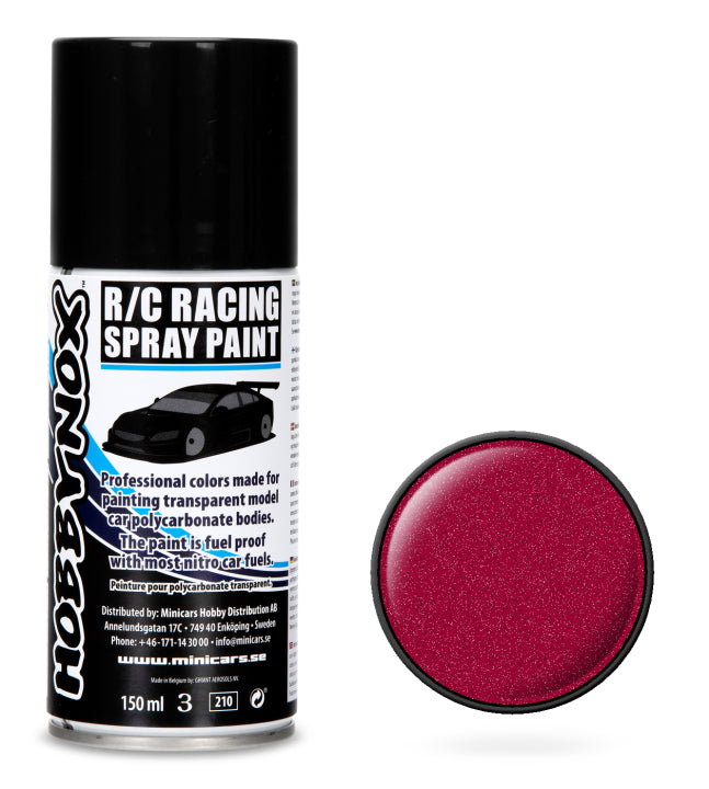 Metallic Red R/C Racing Spray Paint 150 ml