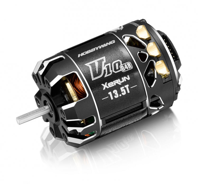 Motor XeRun V10 13.5T Black G4R Stock