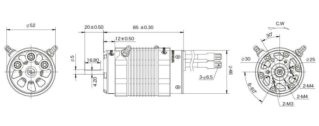 Motor Seaking 4685SL 900kV V2 Boat 6-14S
