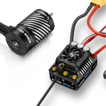 Hobbywing 38010606 - EzRun Combo MAX8 G2S - 4268SD 2500kV G2R Sensored 1/8