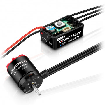 Hobbywing 38020436 - QuicRun Combo MINI24 - 1621SL 3500kV 1/24-1/16 Crawler