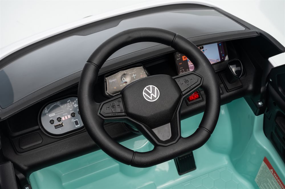VW ID Buzz 24V med gummihjul – Elbil til børn