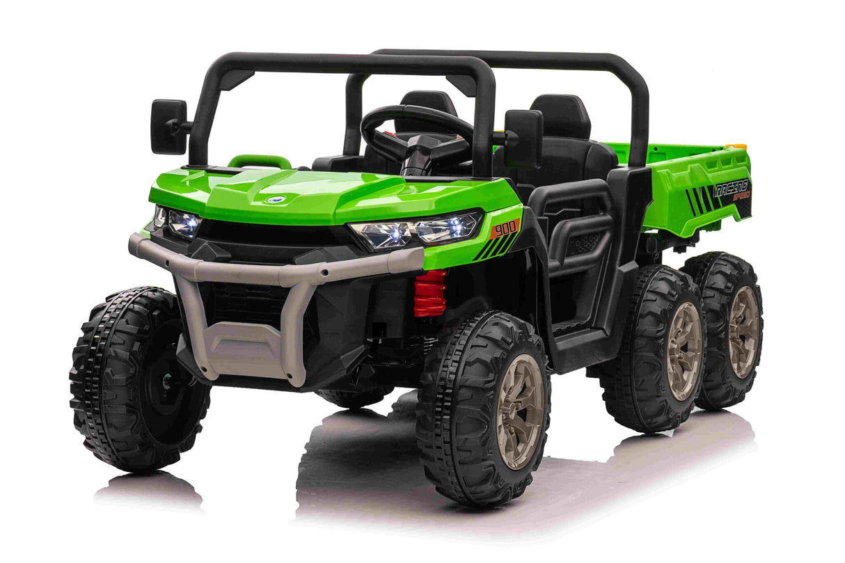 Children's Jeep Transporter 24 volt green