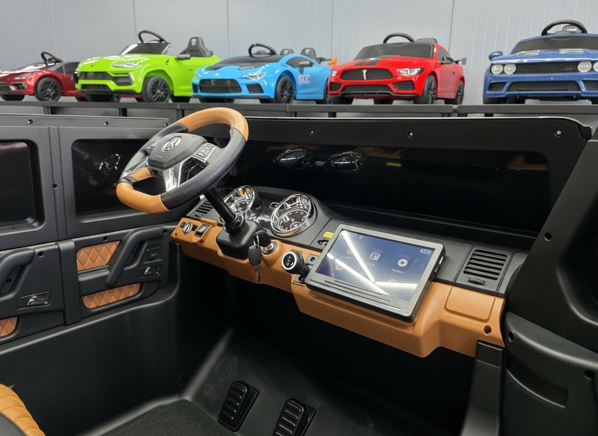 Mercedes Maybach XXL 24 volt electric children's car with MP4