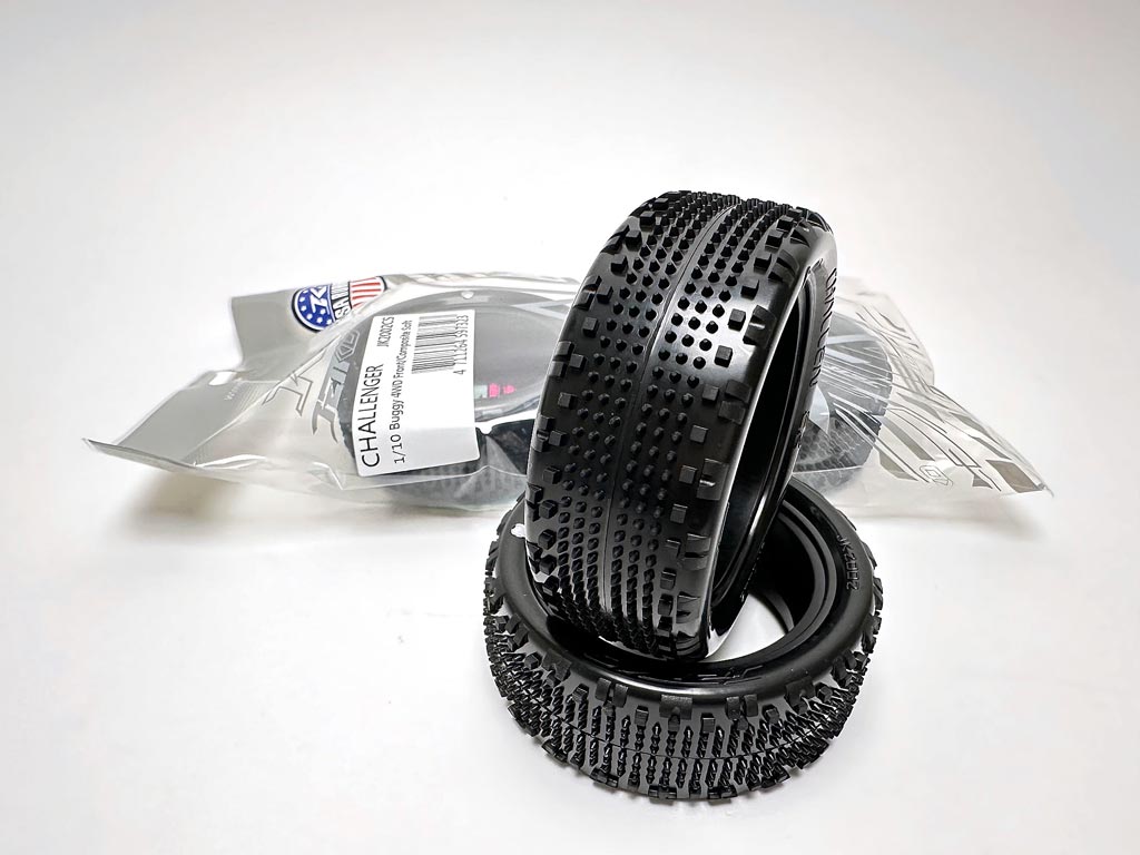 JETKO JK2002CSS - Jetko Challenger 4wd 1:10 2.2 Front Tyres Super Soft 2 pcs