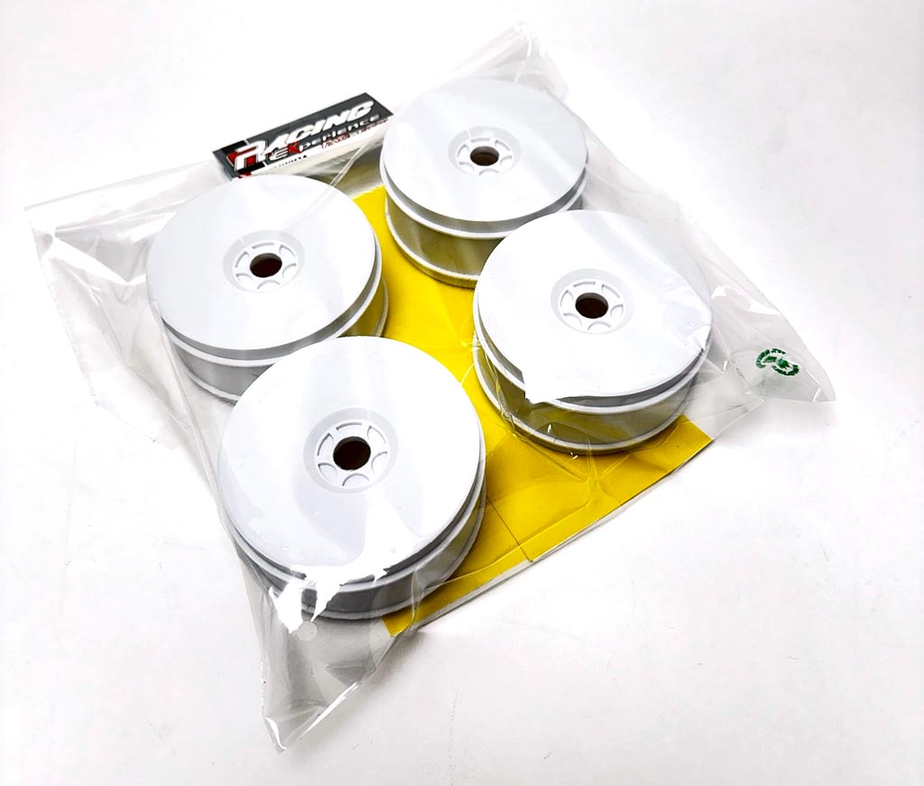 JETKO JK611001WHT4 - Jetko 1:8 Buggy Wheel White 4