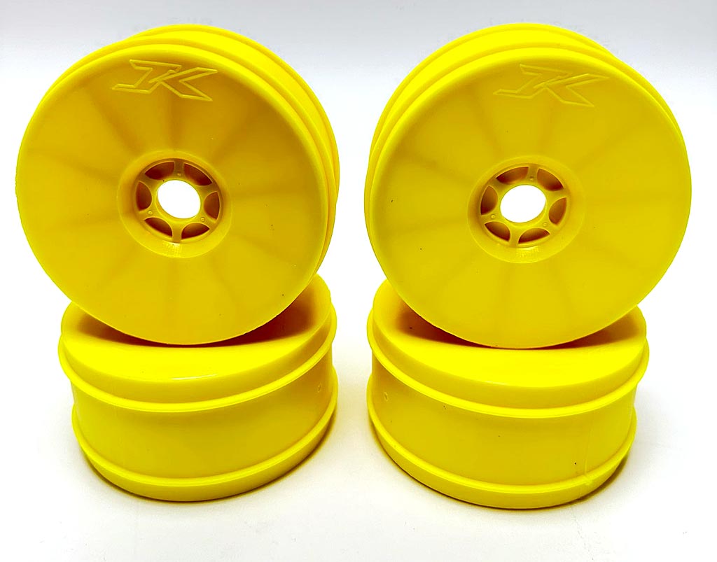 JETKO JK611001YHT4 - Jetko 1:8 Buggy Wheel Yellow 4