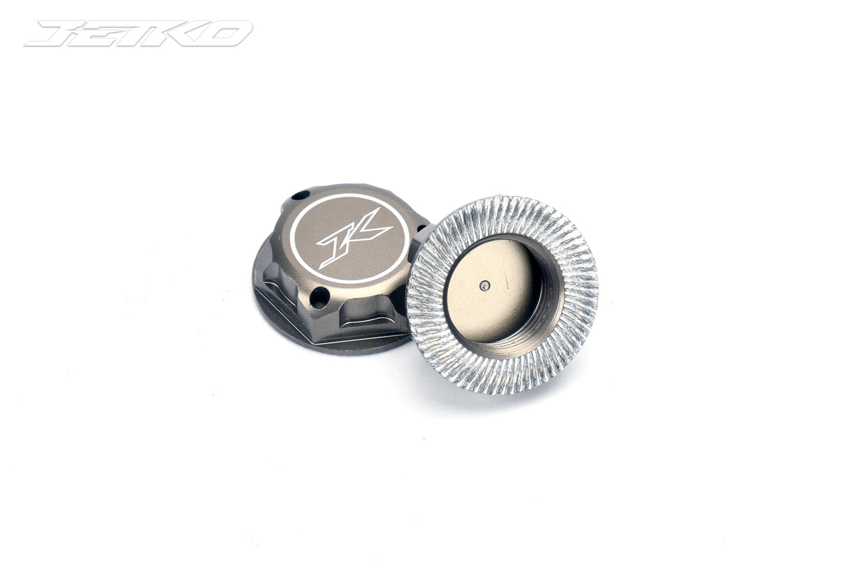 JETKO JK661701HA - JETKO 17mm Aluminum closed Wheel Nut 17mm 4 Hard anodizing