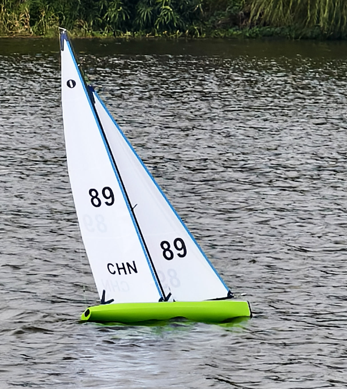 Sailboat Mint IOM PNP Pearl Green
