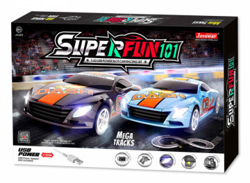 Slotracing Track Superfun-101 1/43 USB-Power 268cm