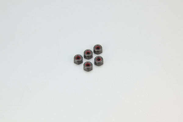KYOSHO K.1-N2630N - Nylon Lock Nuts M2.6 x3.0mm 5 Kyosho