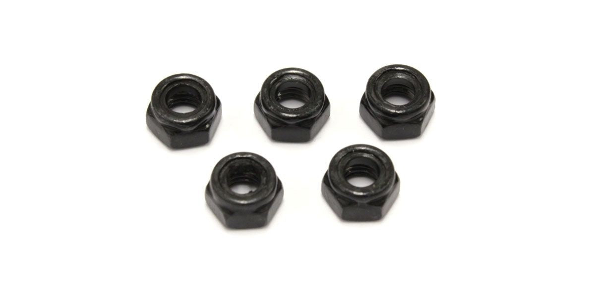 KYOSHO K.1-N5050N - Nylon Lock Nuts M5x5.0mm 5 Kyosho