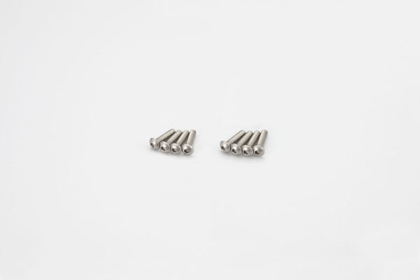 KYOSHO K.1-S13012HT - Hex Titan Button Screws M3x12mm 8 Kyosho
