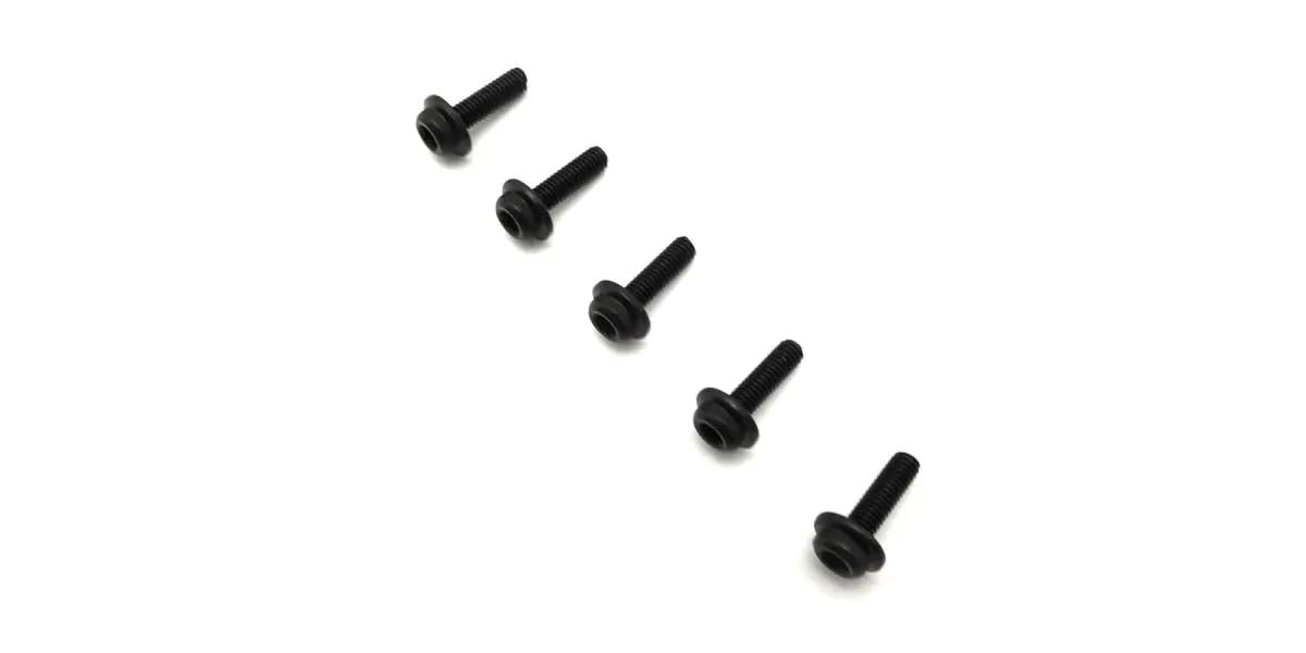 KYOSHO K.1-S23010F - Metallic Flanged Cap Screw M3x10mm 5 Kyosho