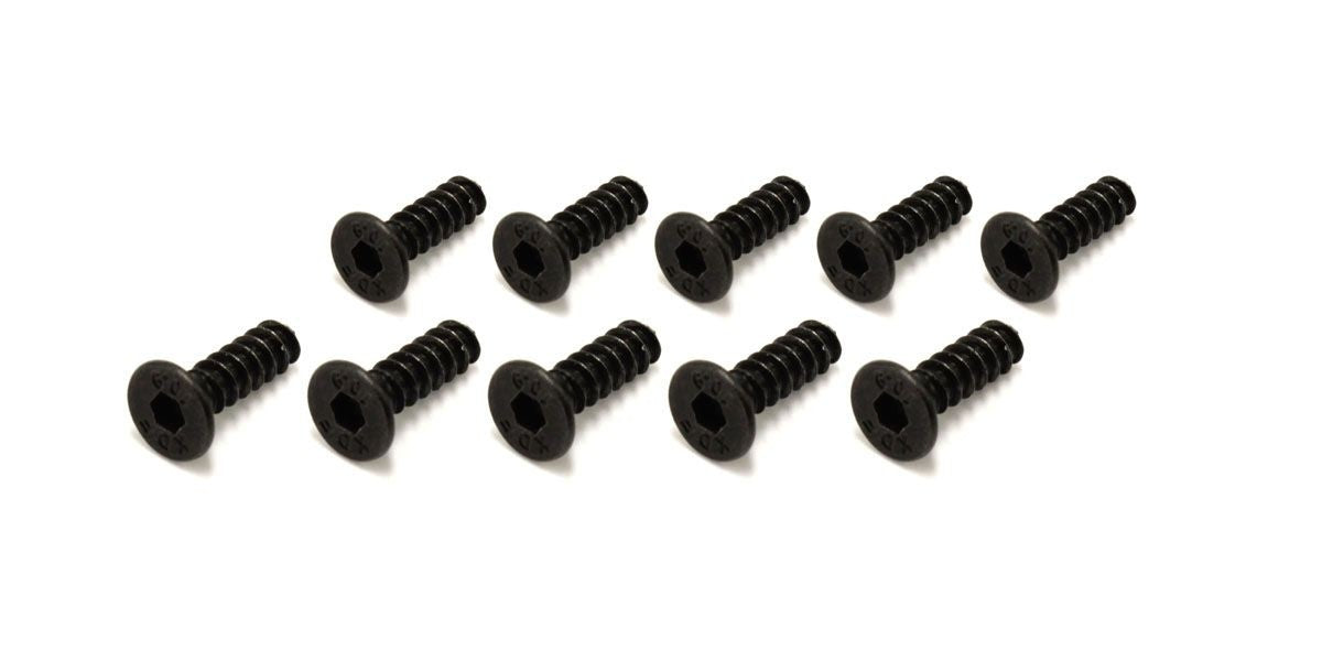 KYOSHO K.1-S33010TPH - TP Hex Flat Head Screws M3x10mm 10 pcs Kyosho