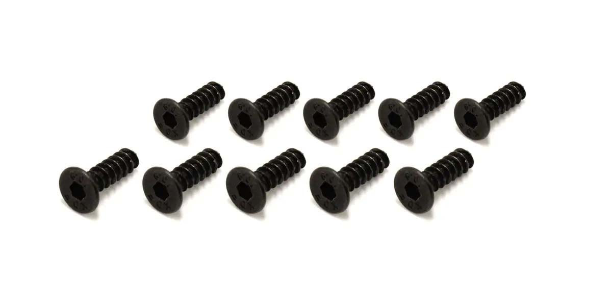 KYOSHO K.1-S33012TPH - TP Hex Flat Head Screws M3x12mm 10 pcs Kyosho
