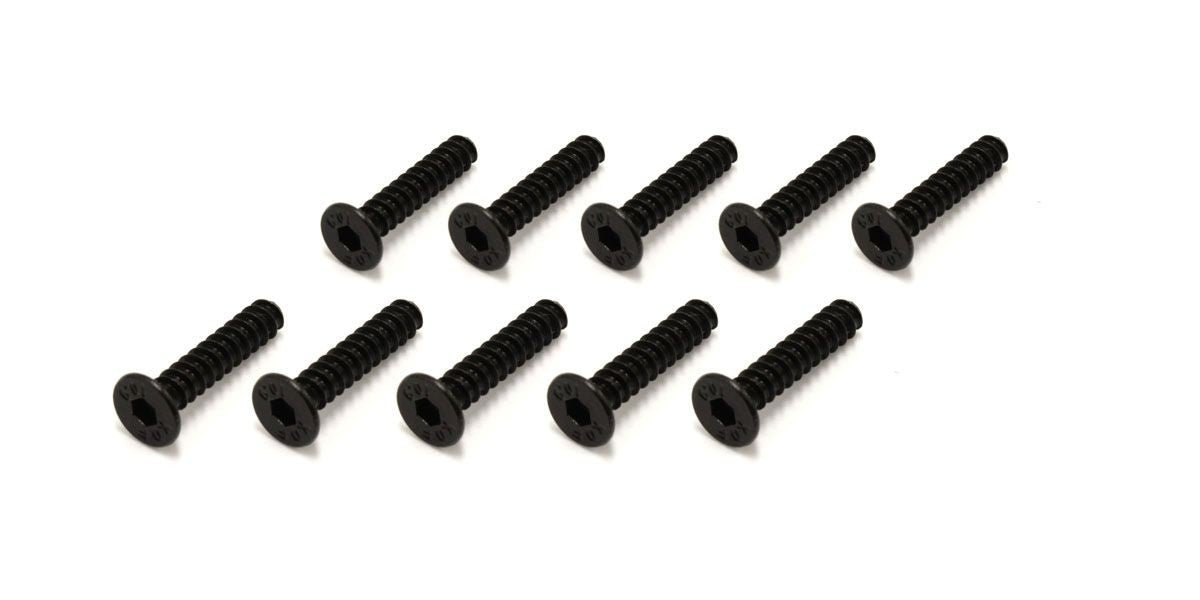 KYOSHO K.1-S33015TPH - TP Hex Flat Head Screws M3x15mm 10 pcs Kyosho