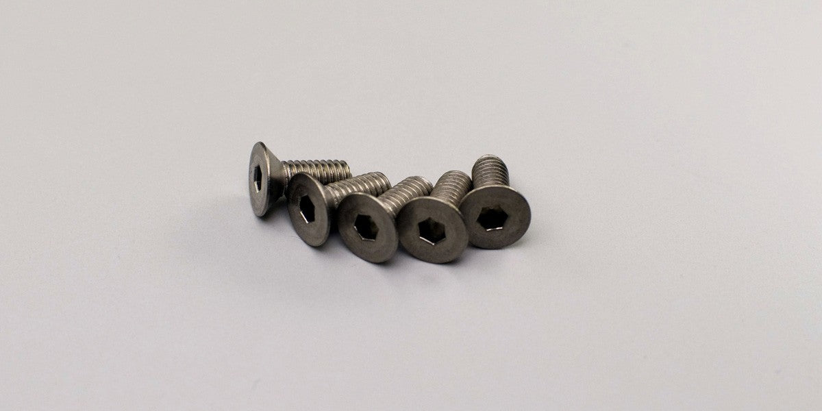 KYOSHO K.1-S34010HT - Titan Hex Flat Head Screws M4x10mm 5 Kyosho