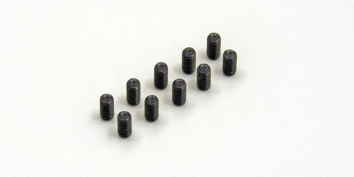 KYOSHO K.1-S53006 - Metallic Headless Set Screws M3x6mm 10 pcs Kyosho